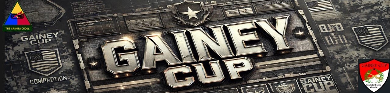 Gainey Cup banner and header